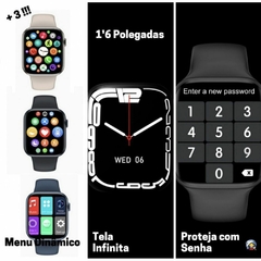 RELÓGIO SMARTWATCH WATCH 7 - 44MM - Bortoluzzo Exclusive