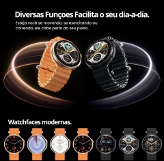 RELÓGIO SMARTWATCH SERIE 9 MINI REDONDO - 40MM - GPS - NFC