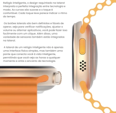 RELÓGIO SMARTWATCH SERIE 9 MINI REDONDO - 40MM - GPS - NFC - comprar online