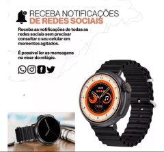 RELÓGIO SMARTWATCH SERIE 9 MINI REDONDO - 40MM - GPS - NFC - Bortoluzzo Exclusive
