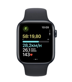 Apple Watch SE (GPS 40 mm) Caixa de Alumínio Pulseira Esportiva