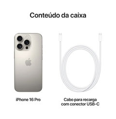 iPhone 16 Pro Apple (128GB) , Tela de 6,3", 5G e Câmera de 48MP - comprar online