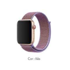 Pulseira de Nylon Nova compatível com Apple Watch Series 42mm / 44mm / 45mm  / 49mm