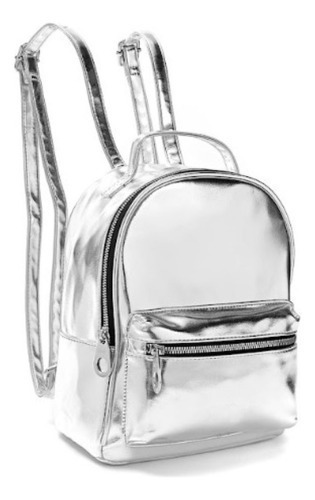 Mochila plateada sale