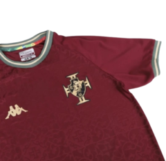 Camisa Kappa Vasco Goleiro III 2022 Vinho Masculina - Use Meu Caldeirão