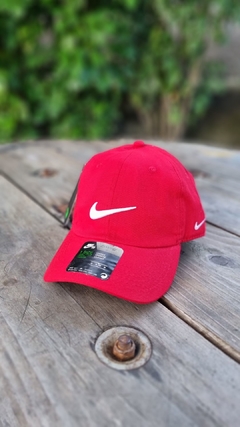 Red nike hot sale dad hat