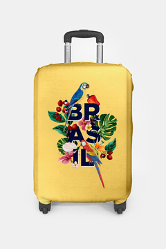 capa-para-mala-viagem-estampa-país-brasil-brasileiro-tropical-amarela-frente