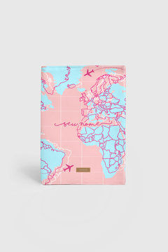 CAPA PARA PASSAPORTE PERSONALIZADA ESTAMPA TRAVEL na internet