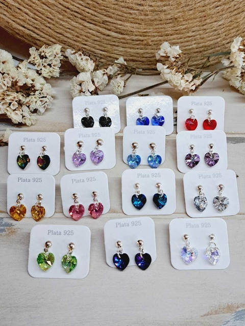 Aros swarovski colgantes deals