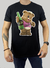 Camiseta Unibutec Jack Bear Piscando Preta