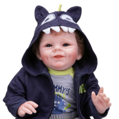 MENINO REBORN COM 55 CM REALISTA 3 D - comprar online