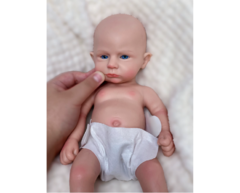 Imagem do BEBÊ REBORN SILICONE SÓLIDO 33 CM MOLINHO