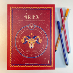 Caixa Livro P Aries signos