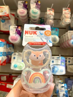 CHUPETES NUK SPACE X2 0-6 MESES