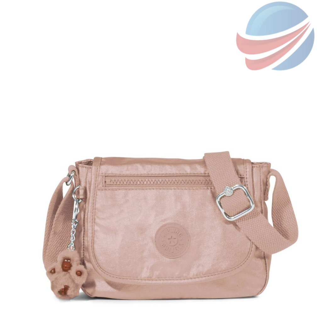 MIni Bolsa Kipling Sabian Ros Gold Metalic