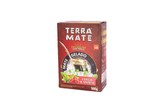 Erva Tereré Terra Mate Premium Cereja E Menta 500g na internet