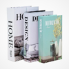 Kit 3 Caixa Livro Decorativo Porta Objetos Home Design Luxo