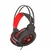 Headset Gamer Hayom HF2200, Microfone, LED, Conector P2/USB, Para Energia, Preto E Vermelho