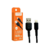 Cabo de Carga Carregamento Rápido USB Lightning 1000mm - Kaidi - comprar online