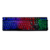 Teclado Gamer Letron Play On Led Semi Mecânico LED RGB ABNT2 107 Teclas