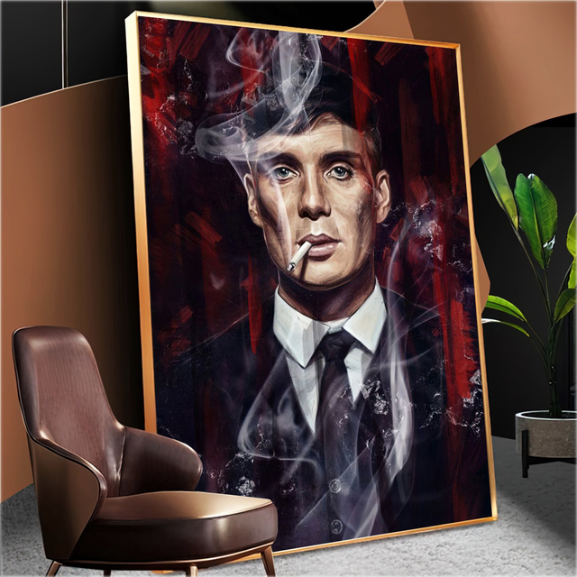 Quadro Thomas Shelby Peacky Blinders