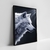 Quadro Decorativo Lobo Branco - comprar online