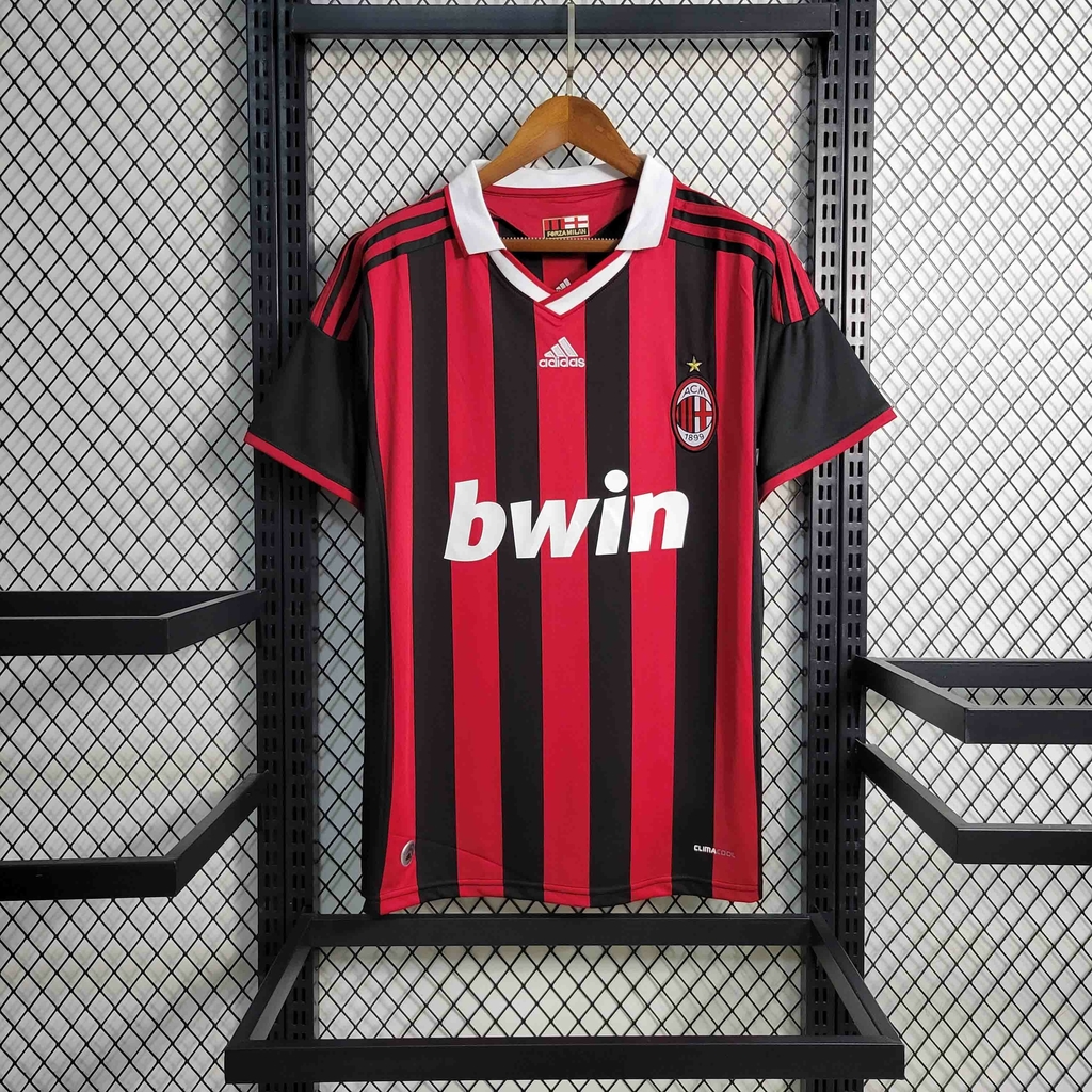 CAMISA RETRO MILAN 09 10 ADIDAS MASCULINA RONALDINHO