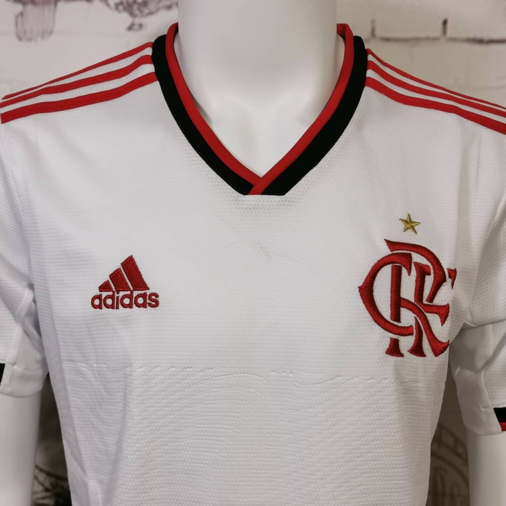 Camisa Flamengo Rubro-Negro Masculino Torcedor Gola Careca