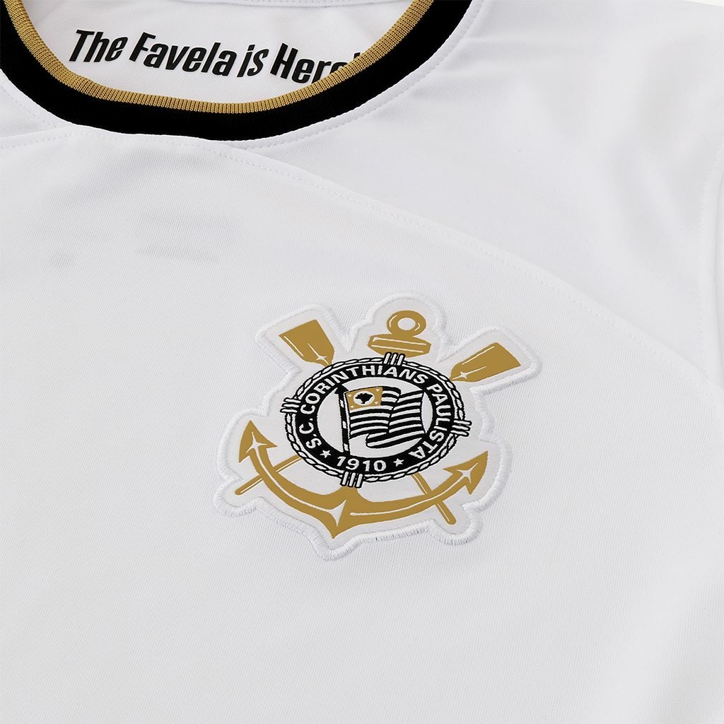 Camisa Corinthians I 22/23 - Torcedor Nike Feminina- Branco