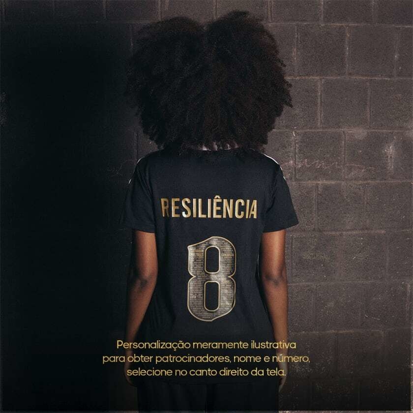 Camisa Adidas Internacional Consciência Negra 2023 Feminina