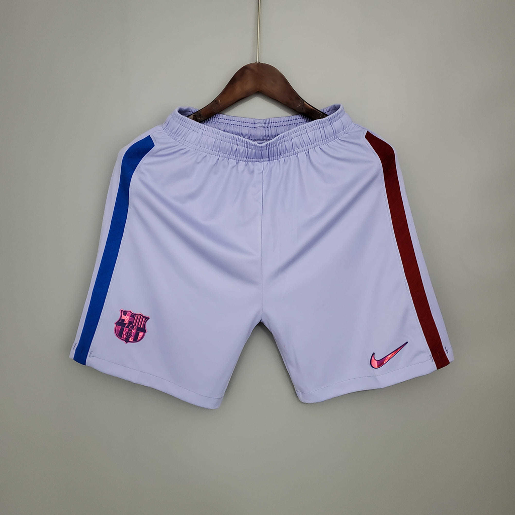 Shorts Barcelona 21/22 Nike Masculino - Roxo