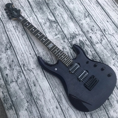 Guitarra Music JP6 John Petrucci Translucid Flamed Black Replica Chinesa