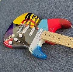 Guitarra Elétrica Stratocaster Eric Clapton Crash 3 Replica Chinesa na internet