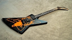 Guitarra ESP Explorer MX-250 Elk Skull Replica Chinesa