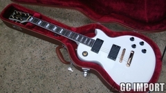 Guitarra ESP Custom Shop Eclipse II E-II Snow White Replica Chinesa