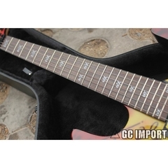 Guitarra ESP Custom Shop Kirk Hammett Kh-2 Karloff Mummy Replica Chinesa na internet
