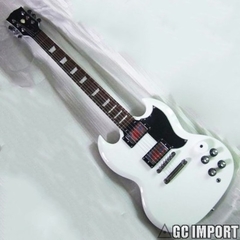 Guitarra Elétrica Sg Custom G400 White Replica Chinesa