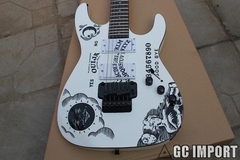 Guitarra ESP Custom Shop Kirk Hammett Kh-2 Ouija White Replica Chinesa - comprar online
