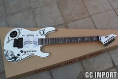 Guitarra ESP Custom Shop Kirk Hammett Kh-2 Ouija White Replica Chinesa