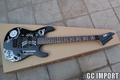Guitarra ESP Custom Shop Kirk Hammett KH-2 Ouija Black Replica Chinesa