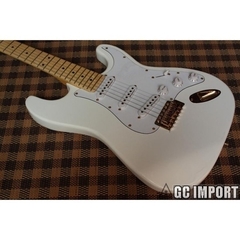 Guitarra Elétrica Stratocaster SSS Custom White Replica Chinesa - comprar online