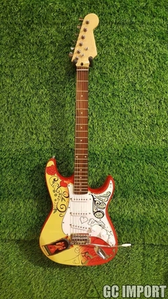 Guitarra Elétrica Stratocaster Jimi Hendrix Monterey Pop Replica Chinesa