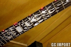 Guitarra ESP Explorer Ken Lawrence James Hetfield Replica Chinesa na internet