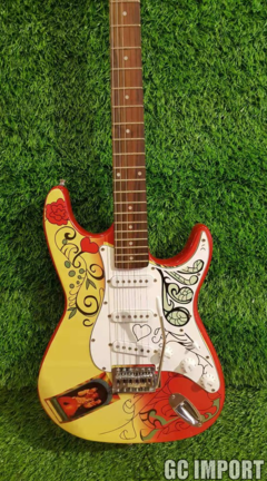 Guitarra Elétrica Stratocaster Jimi Hendrix Monterey Pop Replica Chinesa - comprar online