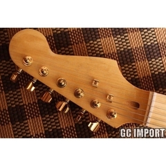 Guitarra Elétrica Stratocaster SSS Custom White Replica Chinesa - Guitarras Chinesas Instrumentos Musicais e Acessórios