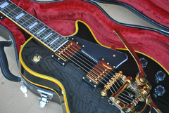 Guitarra Elétrica Les Paul Custom Black Beauty Bigsby Replica Chinesa - Guitarras Chinesas Instrumentos Musicais e Acessórios