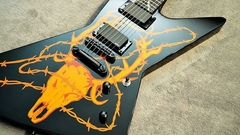 Guitarra ESP Explorer MX-250 Elk Skull Replica Chinesa na internet