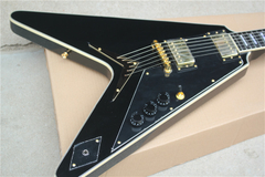 Guitarra Elétrica Flying V Custom Shop Black Replica Chinesa - comprar online