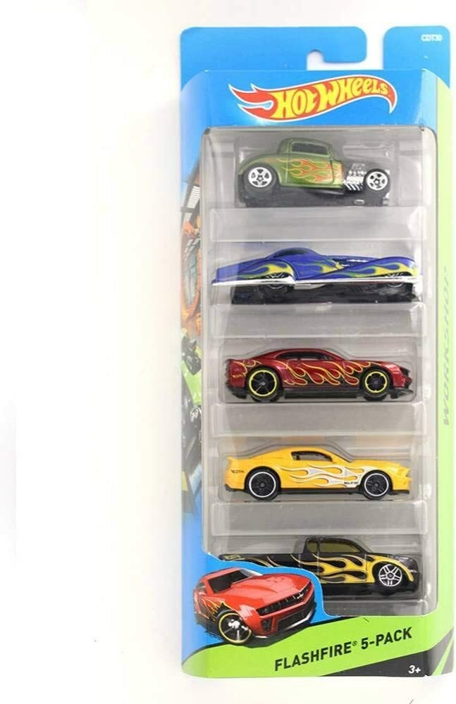 Hot Wheels kit com 5 Carrinhos. Sortido - Mattel –