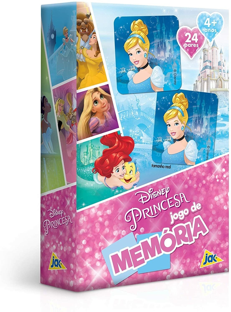 Jogo da Memória Princesas